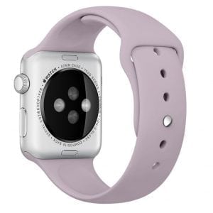 Geschikt voor Apple Watch Bandje Series 1/2/3/4/5/6/7 - 38/40/41mm - Siliconen Apple Watch Bandje - | Watchbands-shop.nl